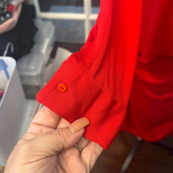 Zara Woman Red Shirt - Picture 3 of 7